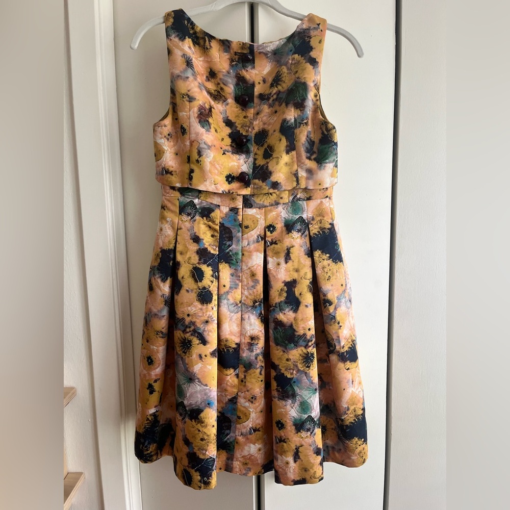 Anthropologie 50s Cocktail Mini Dress
